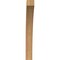 Ekena Millwork 4"W x 22"D x 34"H Thorton Rough Sawn Knee Brace, Western Red Cedar BRC04X22X34THR00RWR - alternate 2
